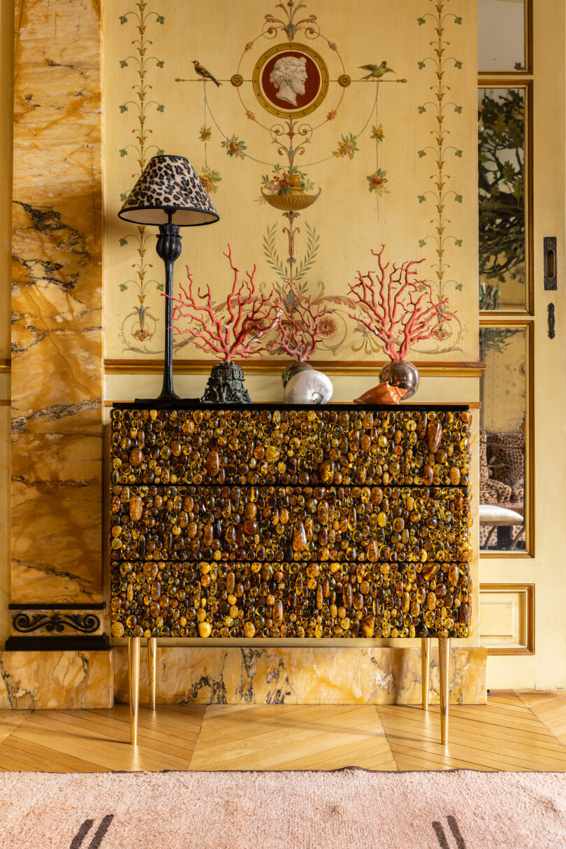 Chez Philippe Rapin et Sylvie de Chirée à Paris.